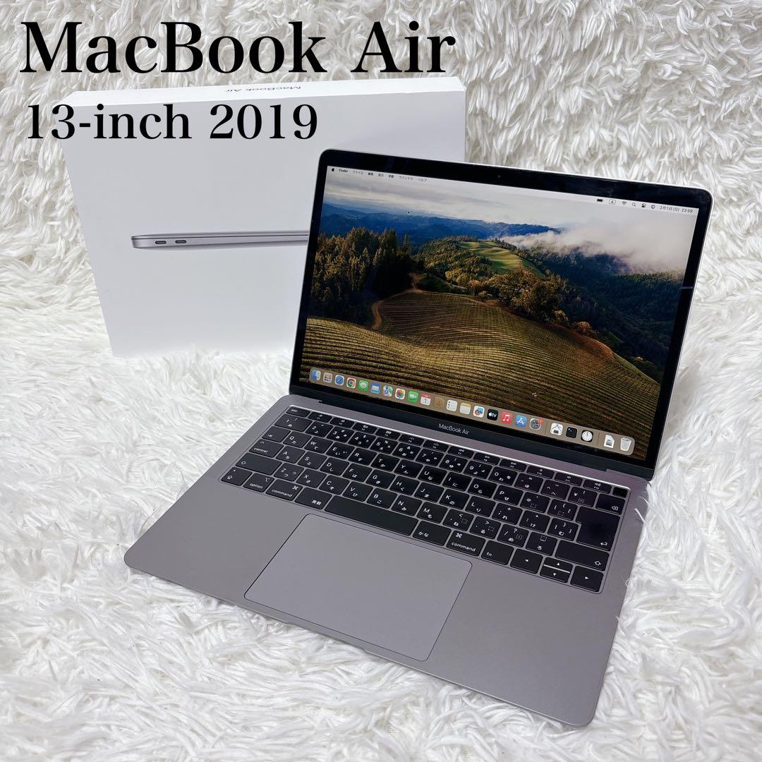 MacBook Air 13インチ 2019 スペースグレイ 箱 充電器付き Apple MacBook Air 2019 13-inch スペースグレイ 箱 充電器付き Touch