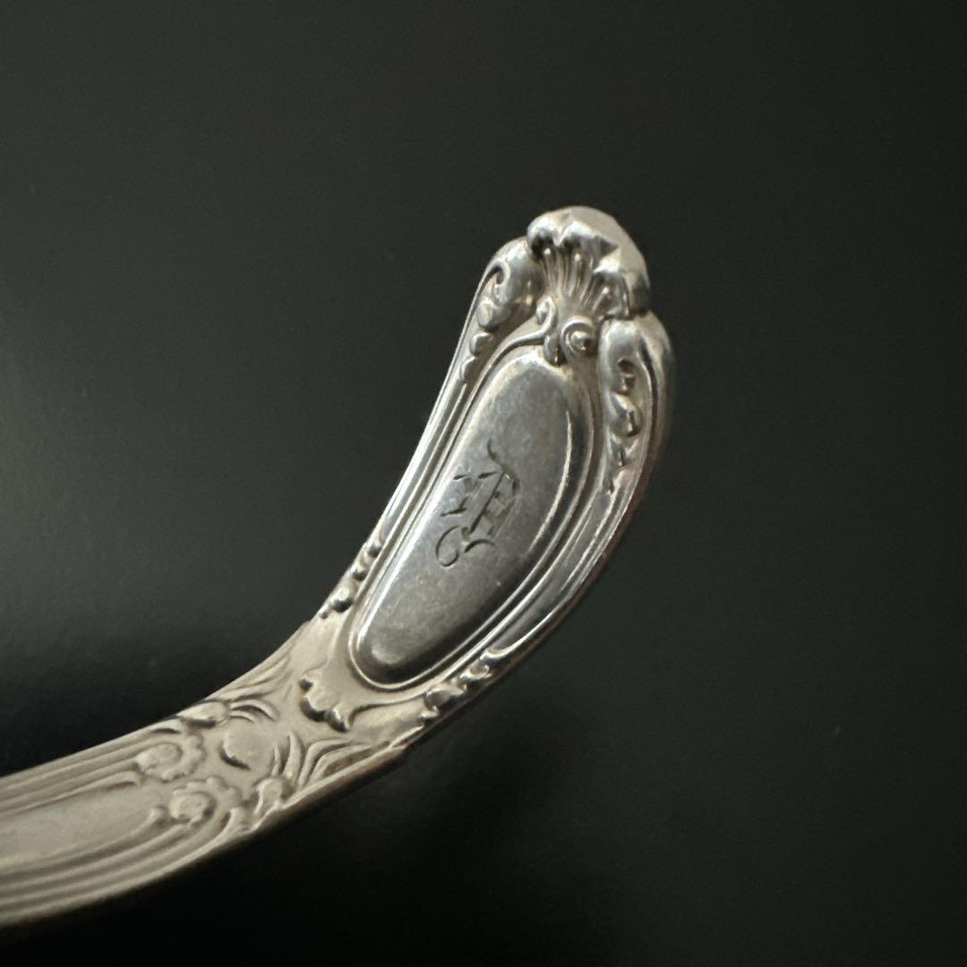 オールド ティファニー バングル ブレス フォーク シルバー カトラリー