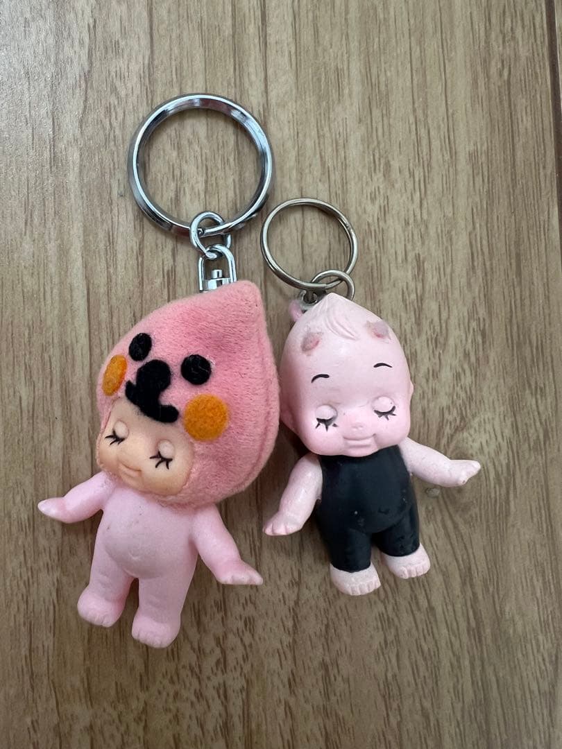 平成レトロ QOO キューピーキーホルダー - メルカリ