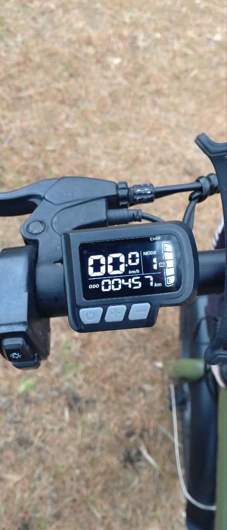 E-BIKE 式電動アシスト自転車 オリーブグリーン ジャンク品 即購入❌️