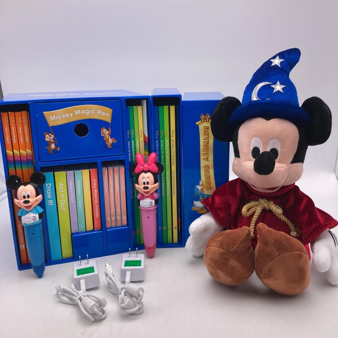 最新　ミッキーマジックペンセット＆アドベンチャー 　DWE　803523 ミッキー・マジックペン・セット｜【公式】「ディズニー英語システム