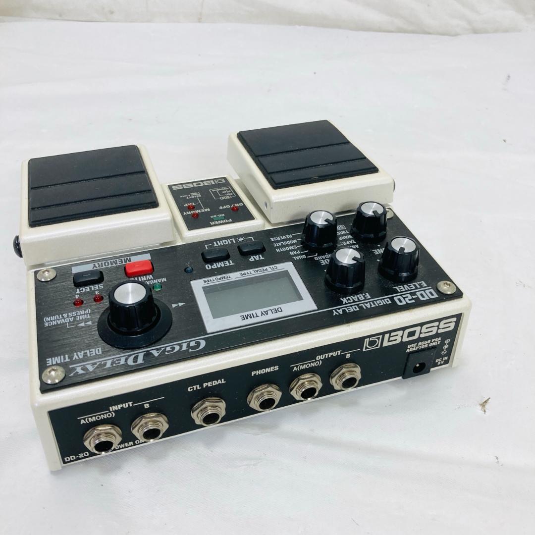 希少 BOSS DD-20 DIGITAL DELAY GIGA ツインペダル