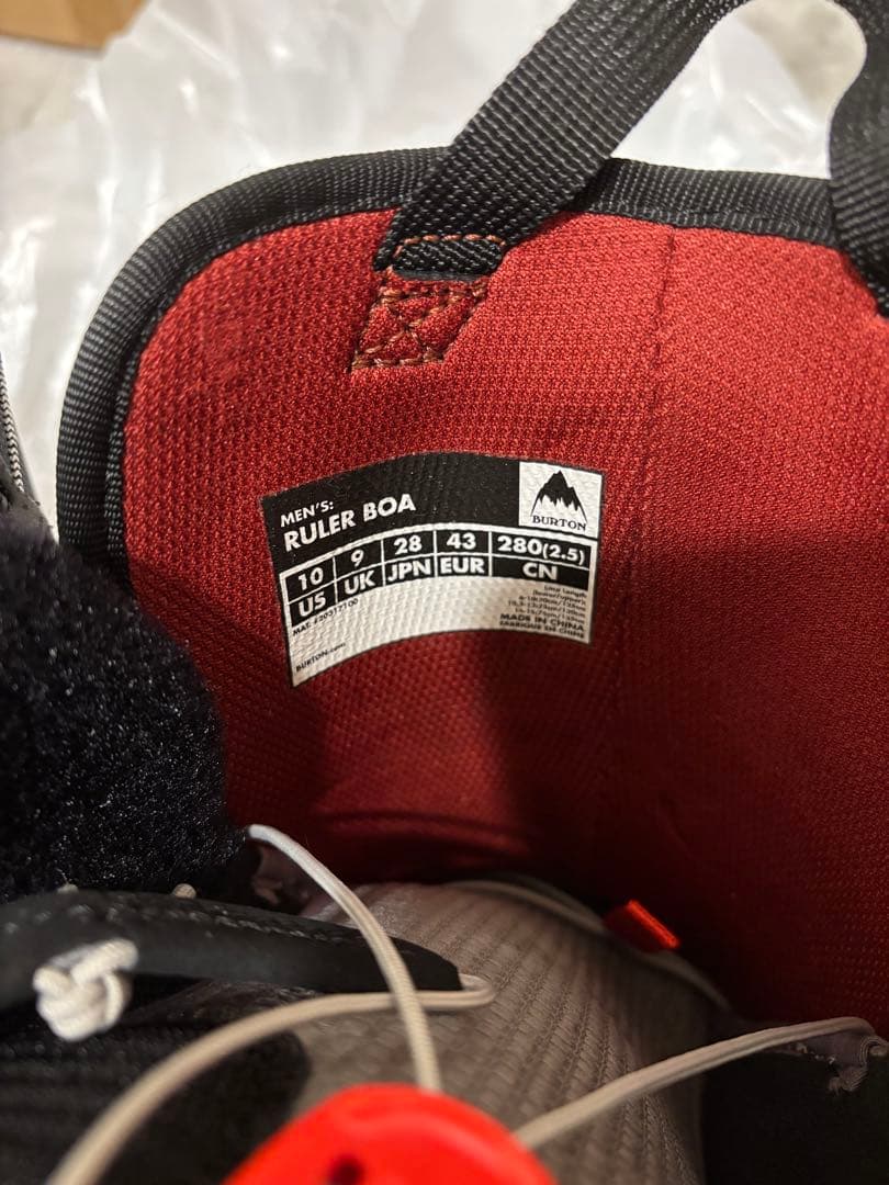【美品】BURTON RULER BOA 28.0cm