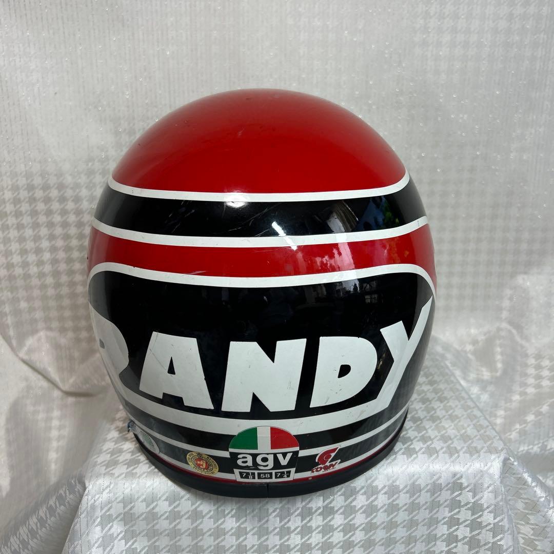 フルフェイスのバイク用ヘルメット agv ランディマモラモデル - メルカリ