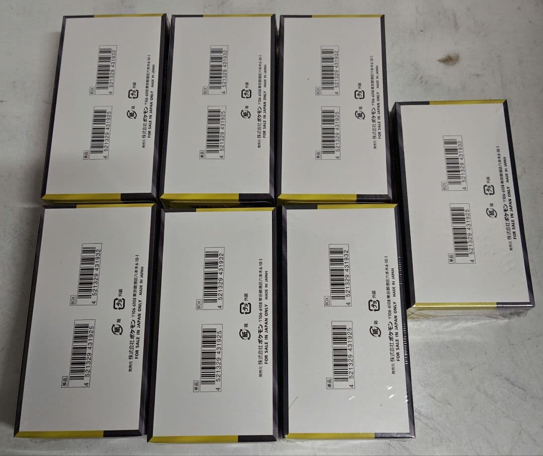 ポケモンカード MEGAドリームex 7BOXシュリンク付き