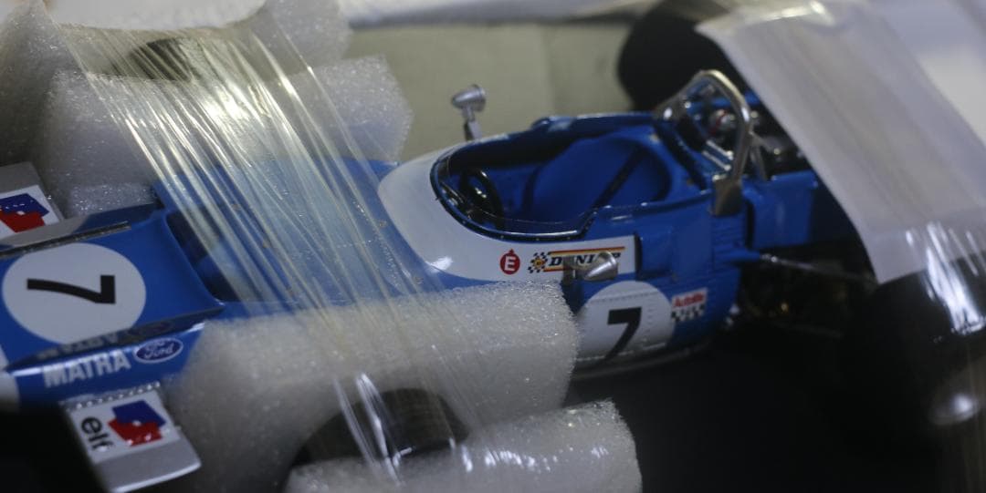 スパーク製　マトラＭＳ８０　1／１８　１９６９フランスグランプリ　ベルトワズ仕様