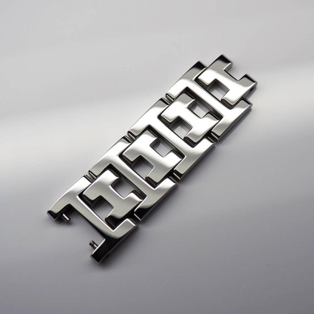 ◆エルメス◆クリッパー◆ナクレ◆CL4.210◆CL4.230◆４連コマ◆F-S HERMES エルメス クリッパー ナクレ 腕時計 ステンレススチール CL4