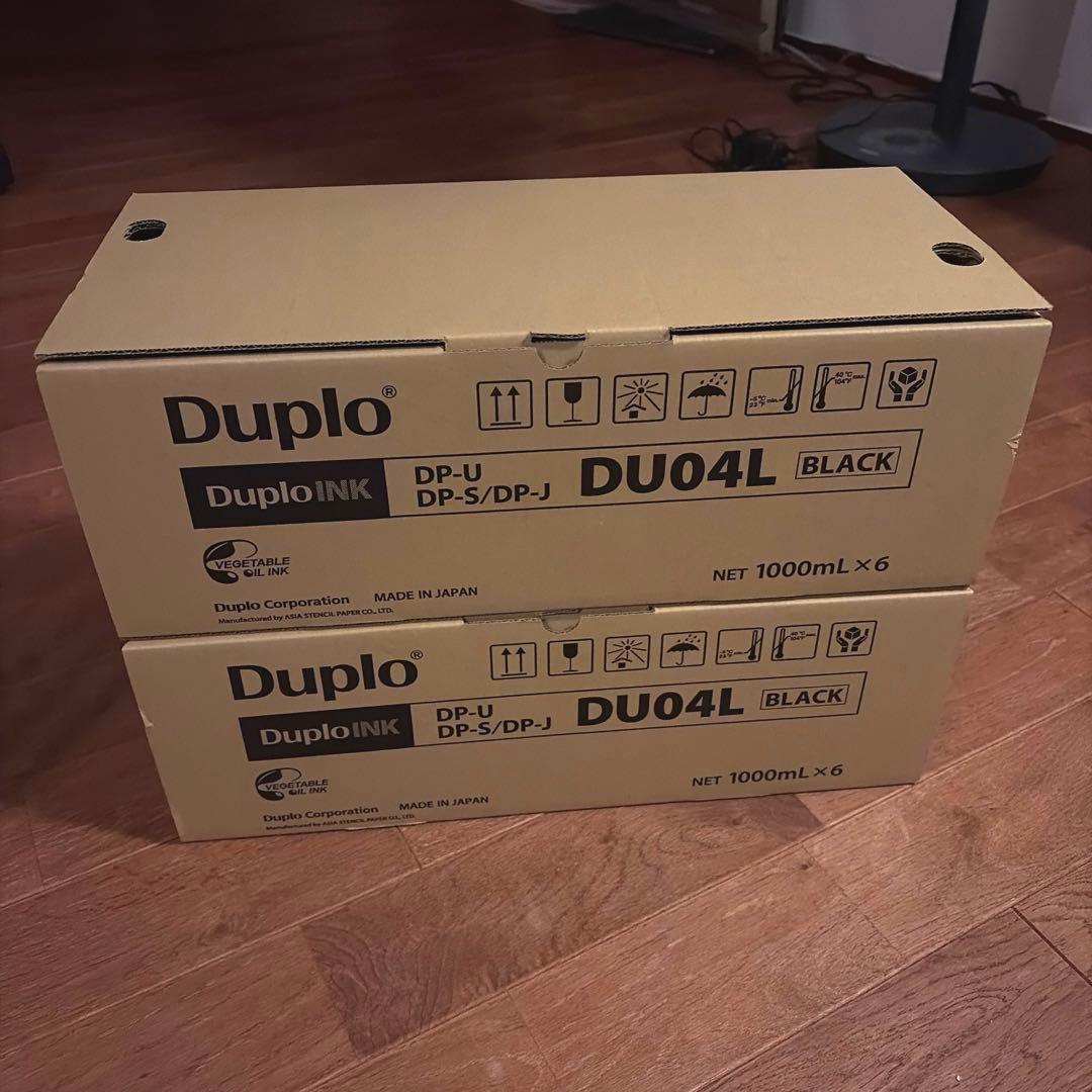 【純正/新品未使用】Duplo インク DU04L 1000mL×11個セット 楽天市場】デュプロ 印刷機用純正インク DU04L 1000ml 6個入り ・対応