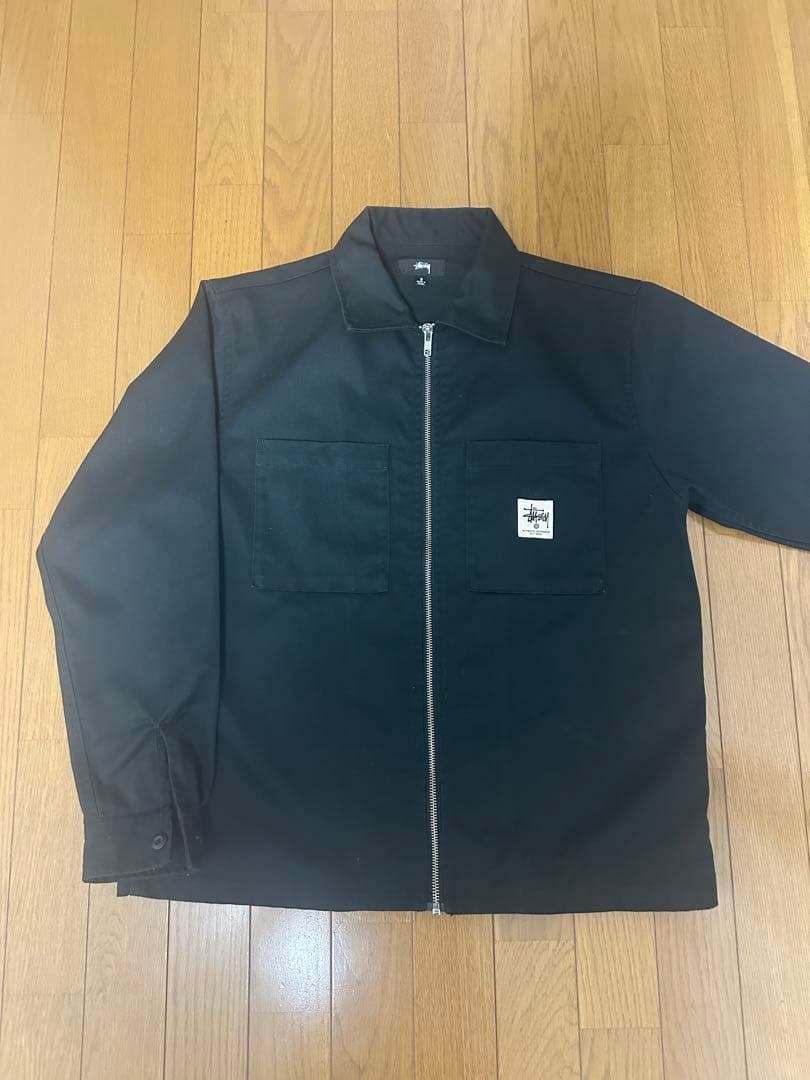 Stussy Zip Up Work Jacket Sサイズ - メルカリ