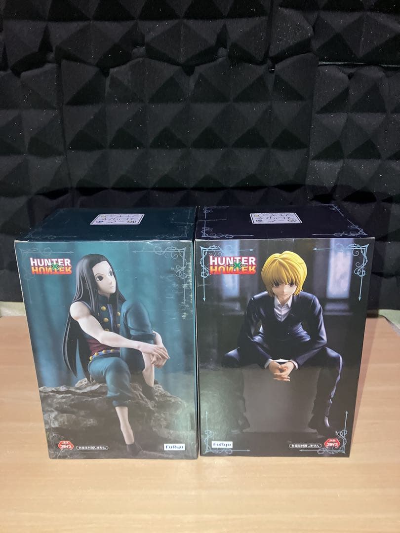 未開封品　HUNTER×HUNTER ぬーどるストッパー　クラピカ　イルミ