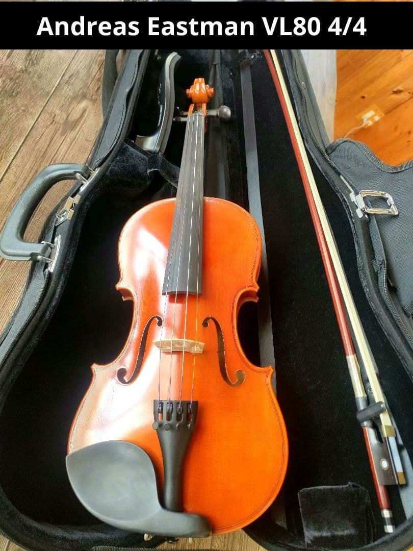 Andreas Eastman VL80 4/4　バイオリン 4/4 2013年 店頭に在庫あり!!】Eastman イーストマン バイオリン VL80セット4/4