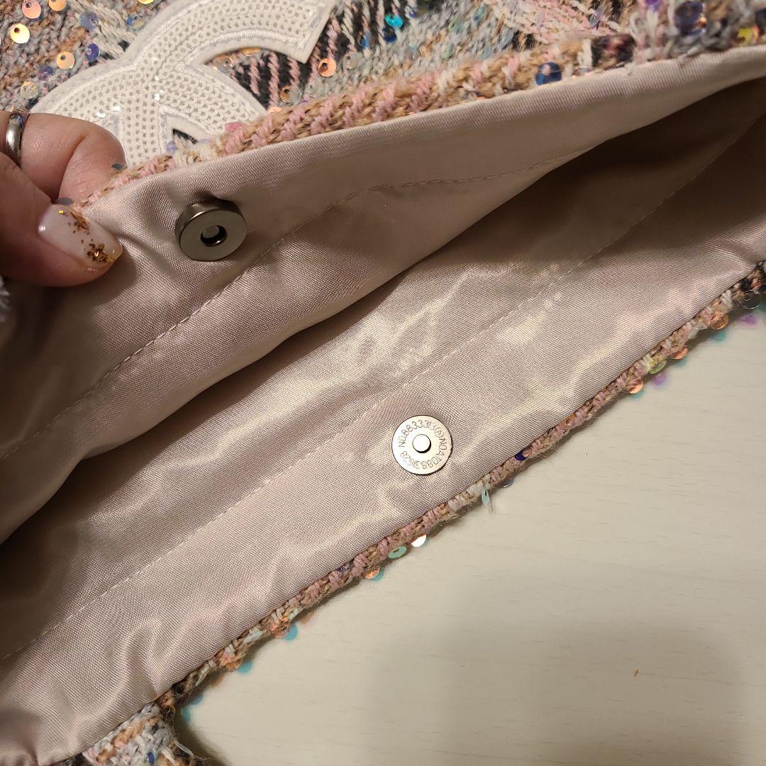 安い 通販ファッション - CHANEL スパンコールデザイントートバッグ