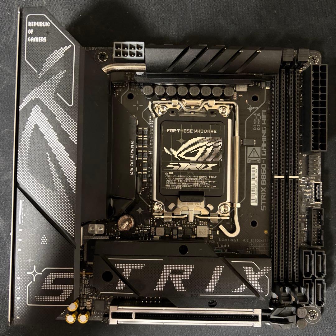 マザーボード ASUS ROG B860i GAMING WIFI ROG STRIX B860-I GAMING WIFI | ROG Strix | Gaming Motherboards