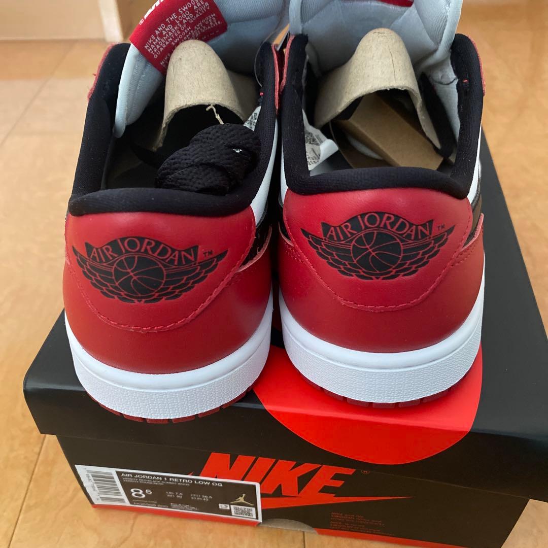 靴 Nike Air Jordan 1 Retro Low \"Chicago\"