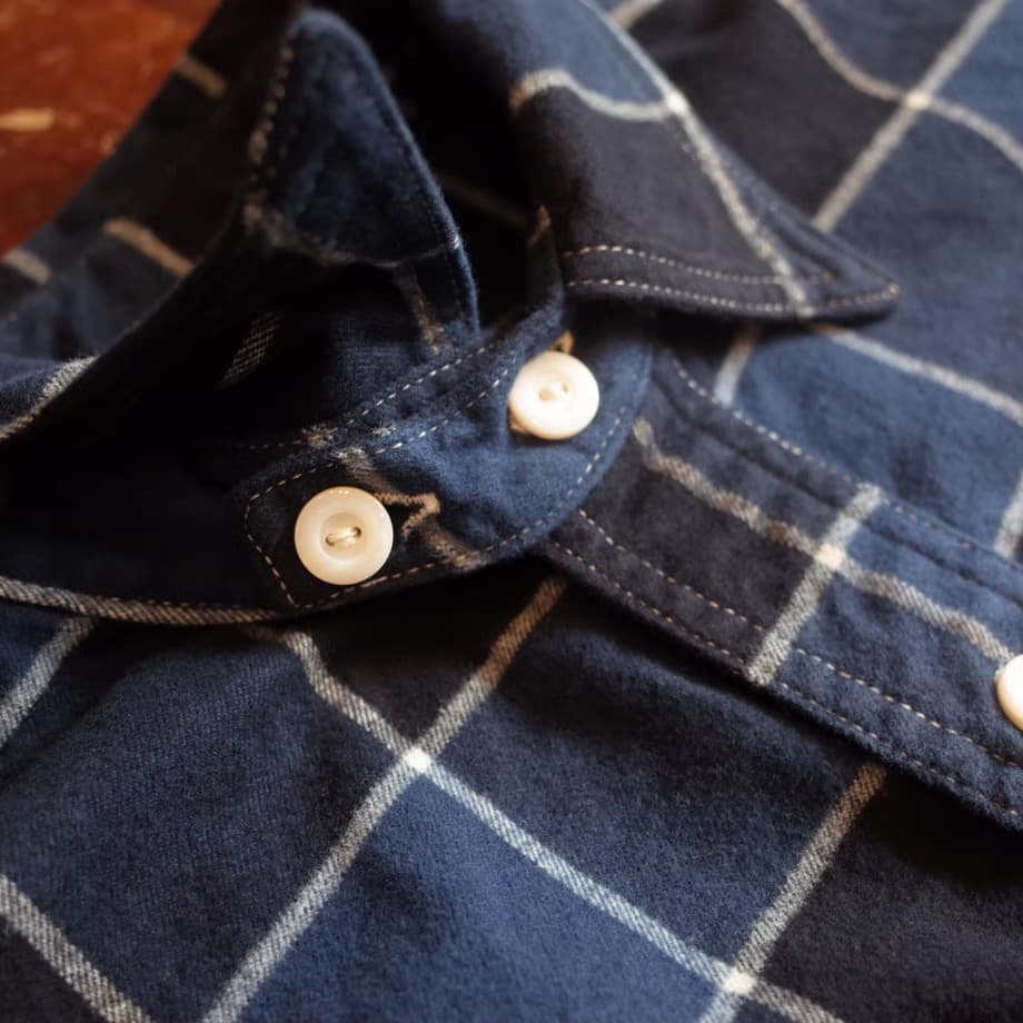 Post Overalls De Luxeブロックチェックネルシャツo'alls - メルカリ