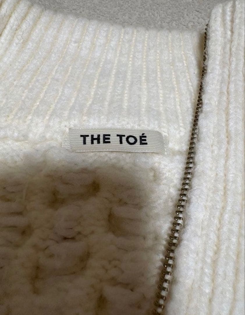 THE TOE Schilder Zip Knit ケーブルジップニット - メルカリ