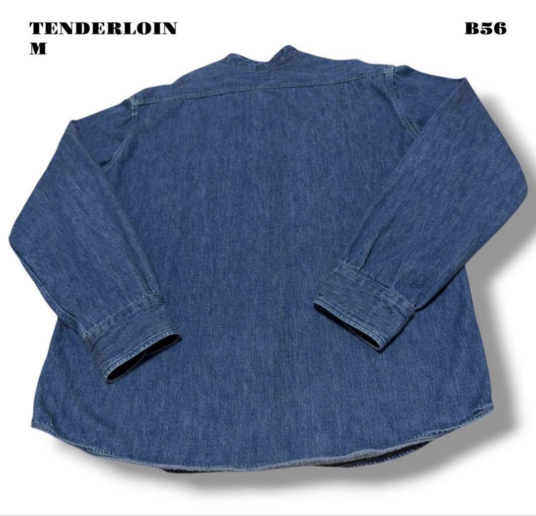 『TEN DENIM STAND SHT BLUE M』