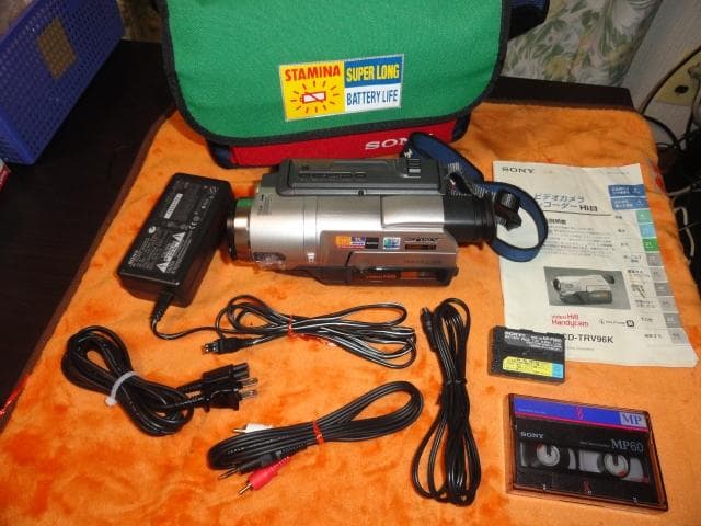 動作品◆SONY　Hi８ CCD-TRV９６　ダビングOK Sony CCD-TRV80 Stereo HI8 8mm Video camera Camcorder VCR Player