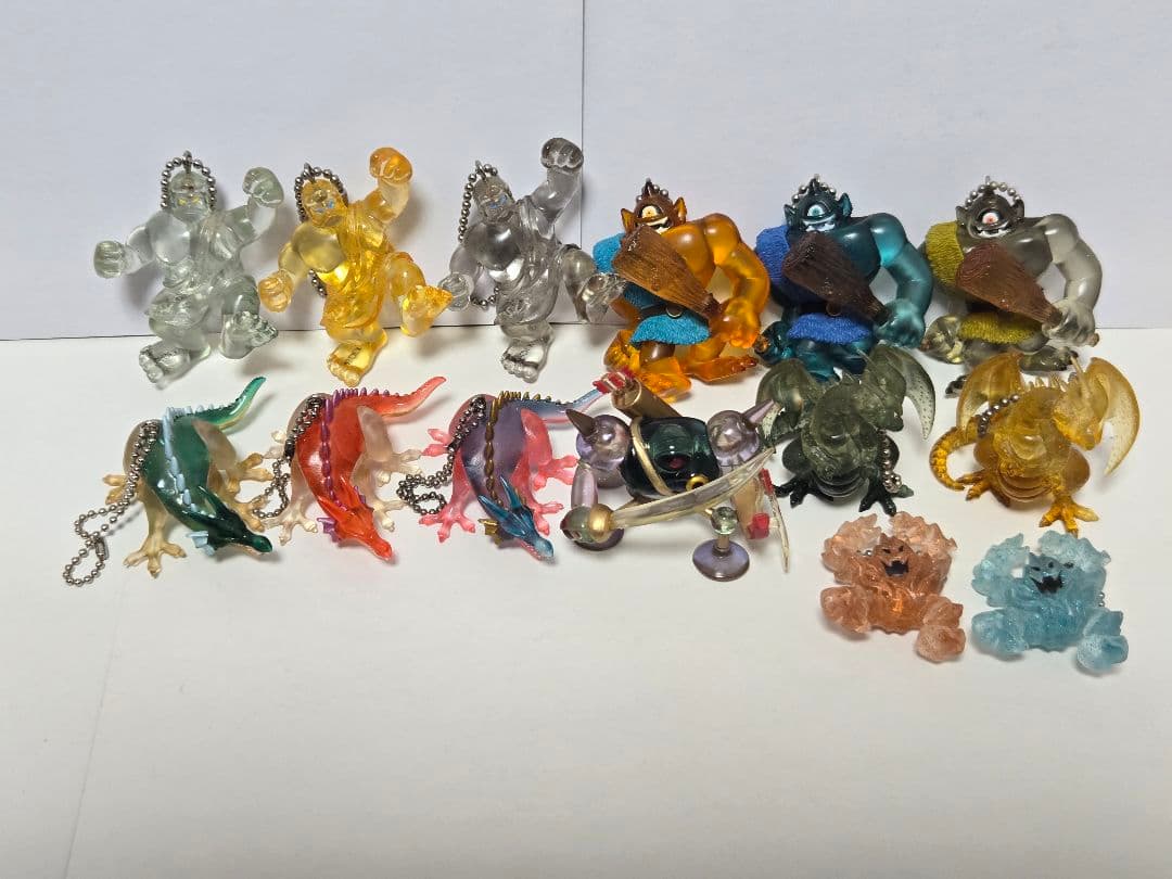 ドラクエ　クリスタルモンスターズ　フィギュア　14体まとめ売り ドラゴンクエスト まとめ売り クリスタルモンスターズ、スタンディング