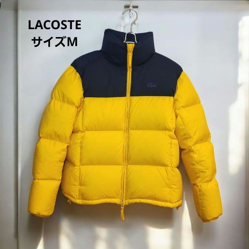 ■LACOSTE■ラコステ 収納フード付き ダウンジャケット レディース M LACOSTE（ラコステ） ダウンコート ダウンジャケット ウィメンズ