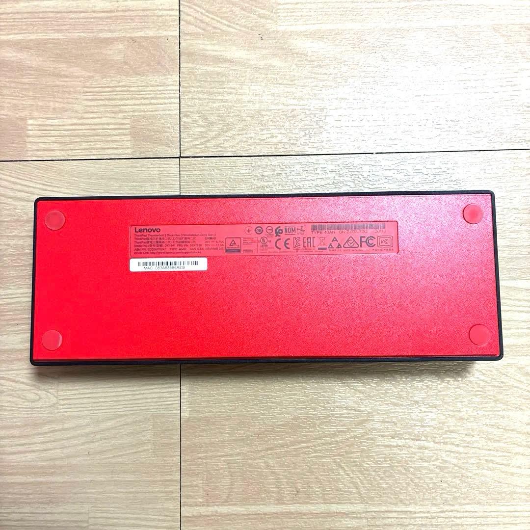 レノボThinkPad Thunderbolt 3 Dock Gen 2 #2 ThinkPad Thunderbolt 3 Dock Gen 2 - Overview and Service Parts