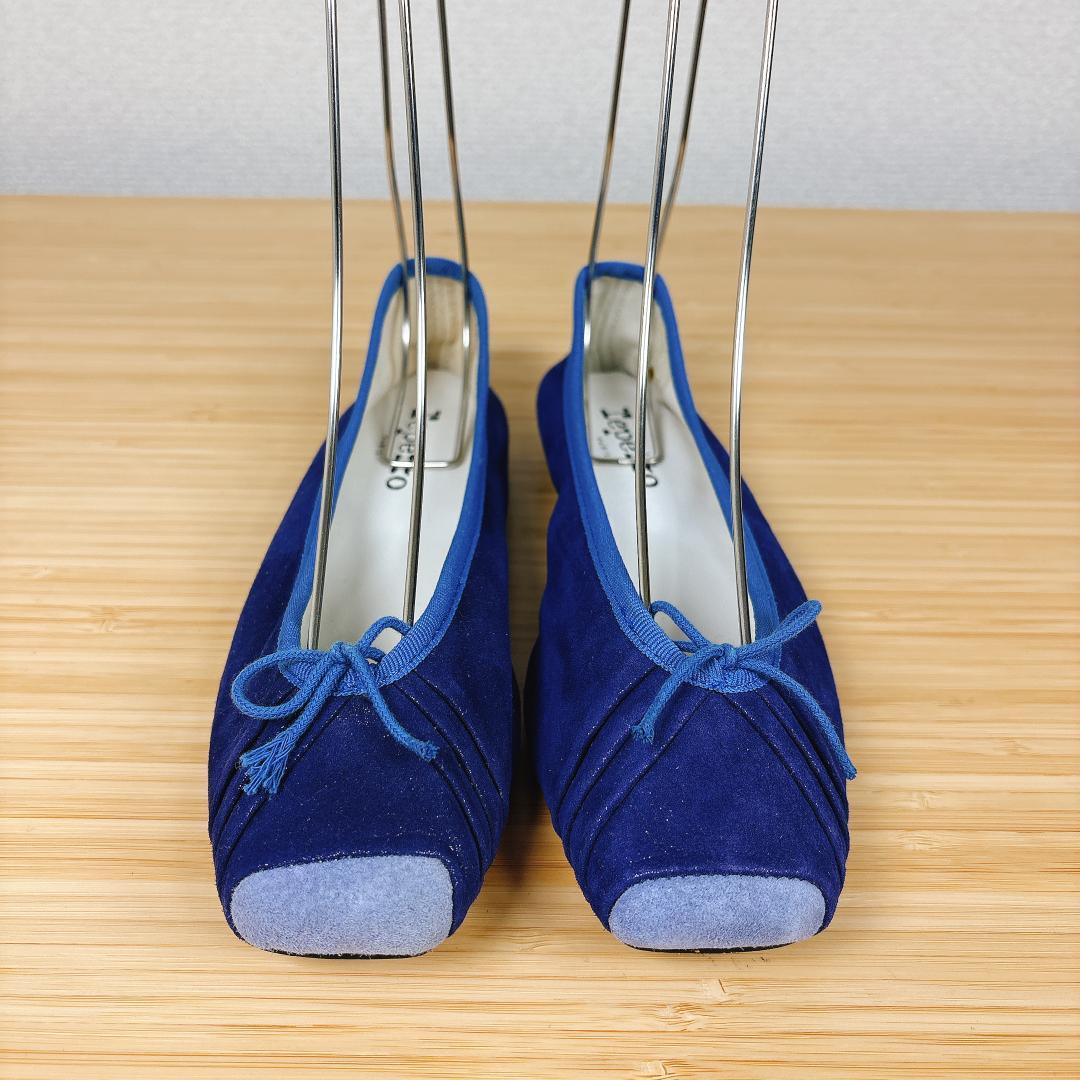 未使用品】Repetto レペット バレエシューズ ネイビー 37 23.5 - メルカリ