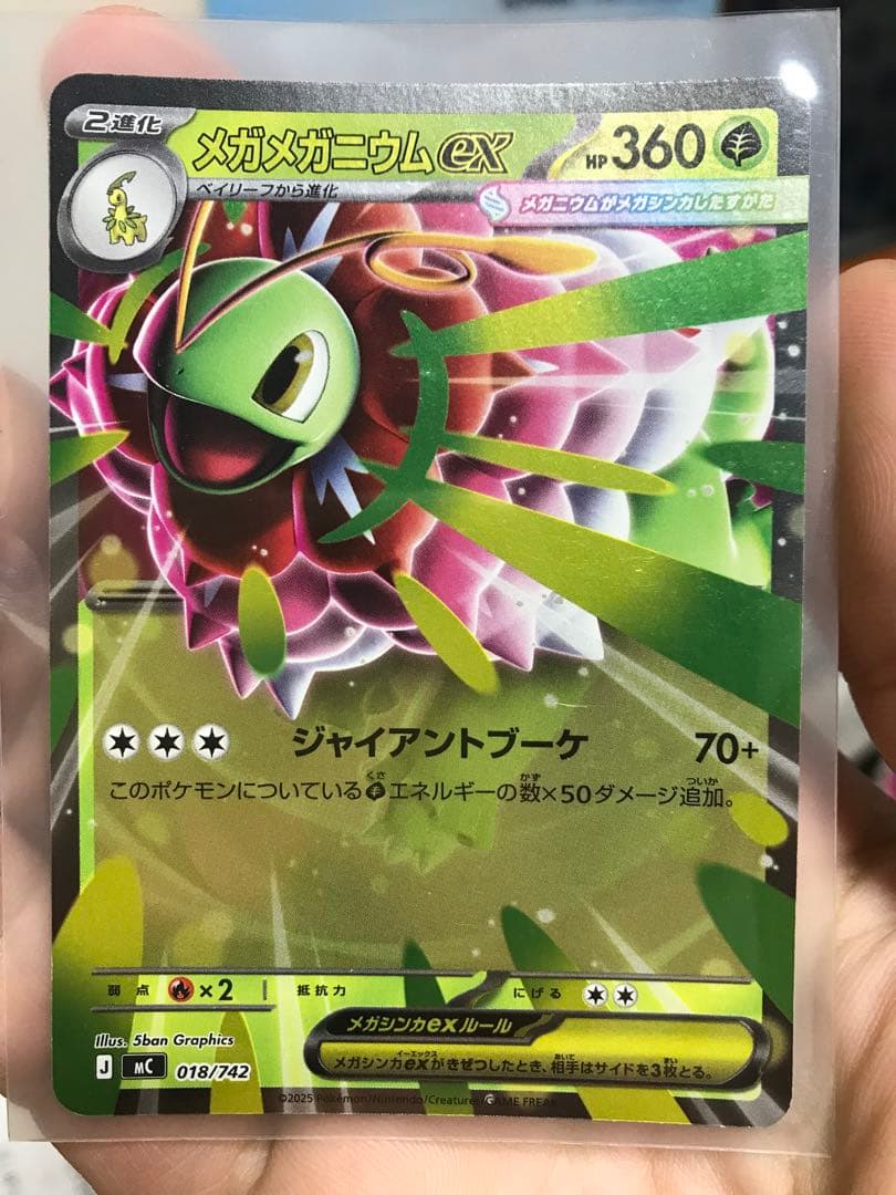 メガメガニウムEX ポケモンカード 018/742 - メルカリ