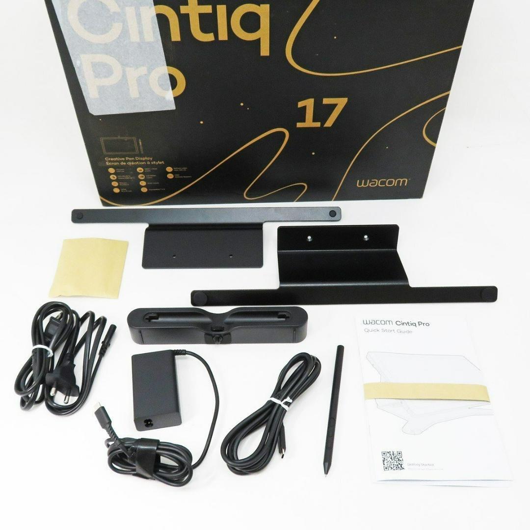 Wacom Cintiq Pro 17 17.3型 液晶ペンタブレット DTH172K4C 液晶ペンタブレット Wacom Cintiq Pro 17 ブラック [17.3型