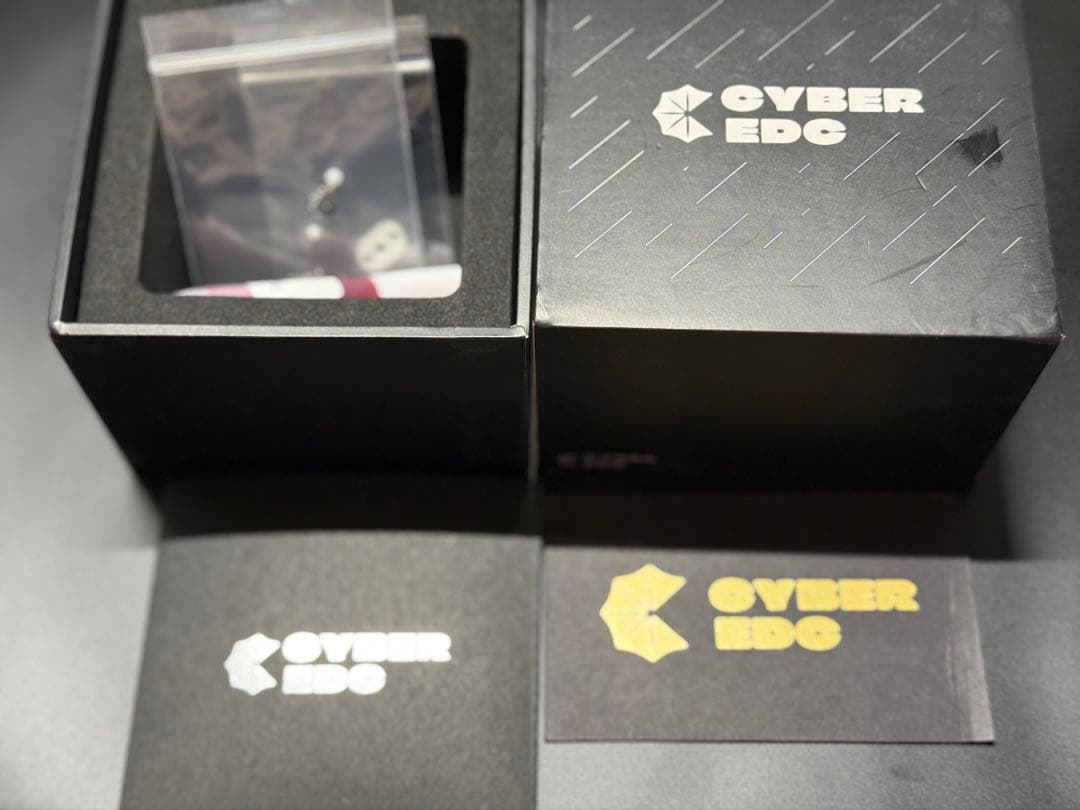 「正規品」Cyber EDC フィジェットトイ　 ジルコニウム製　値下げ不可