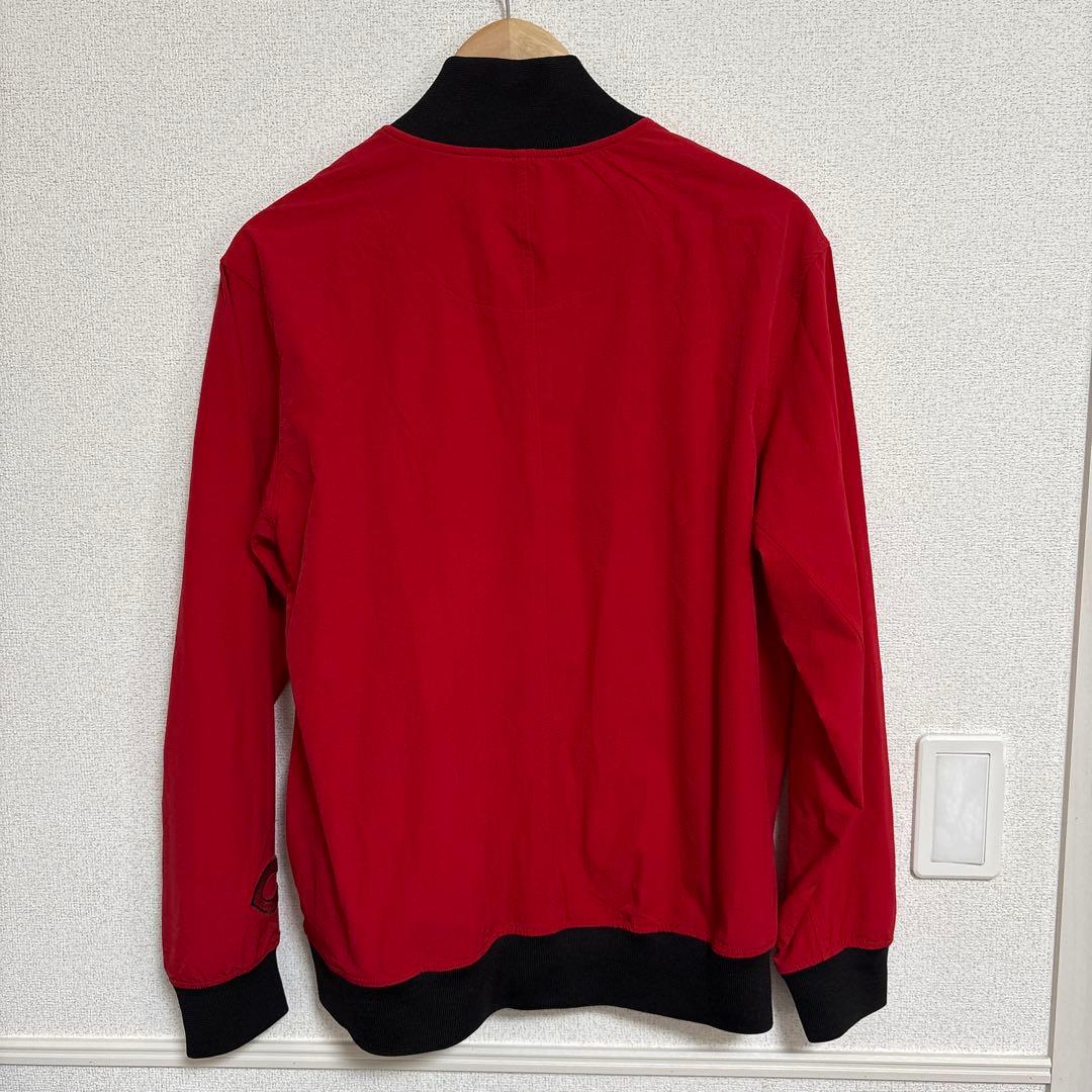 広島東洋カープ ジャケット ma-1 サイズL ロゴ - メルカリ