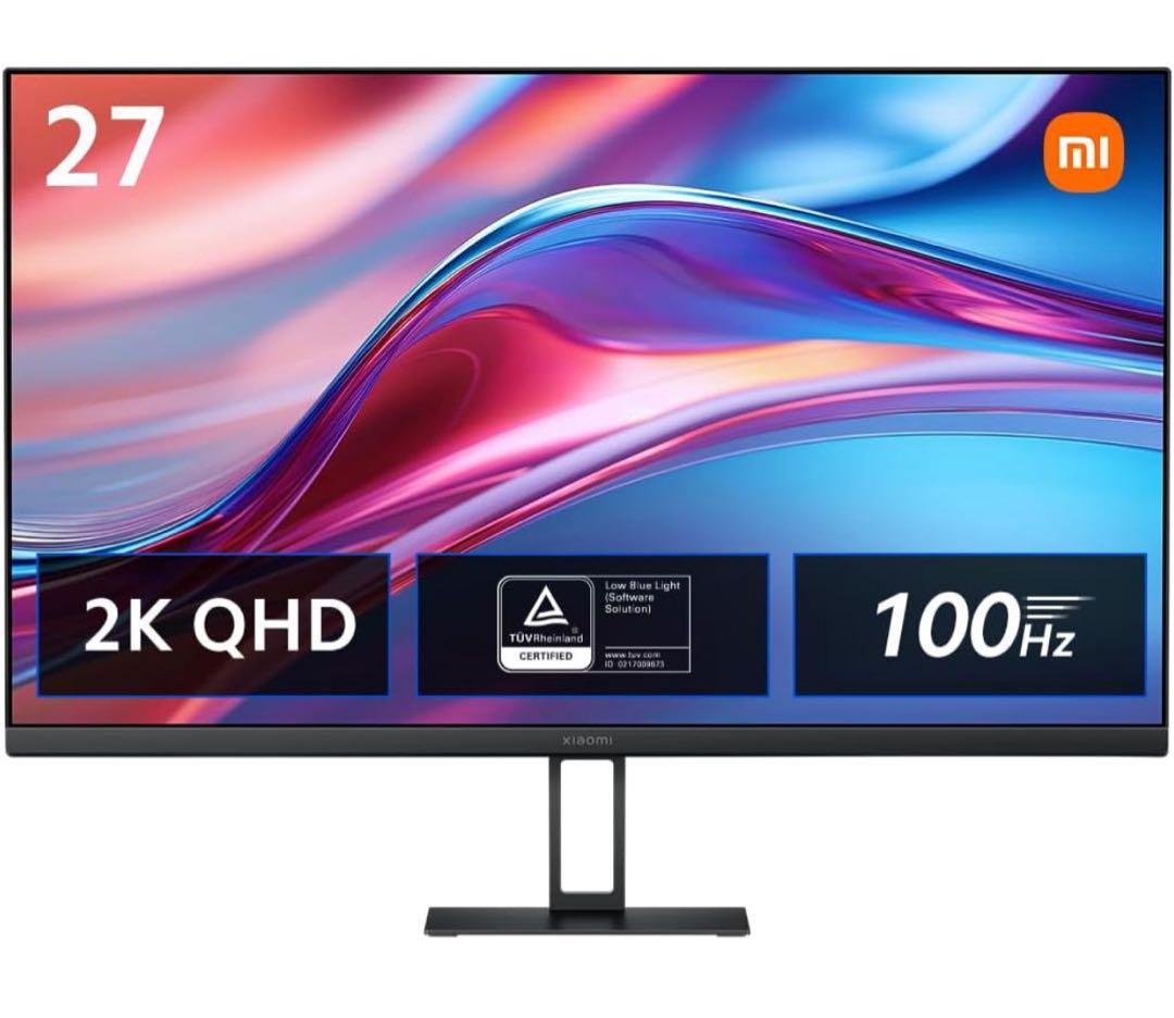 Xiaomi モニター A27Qi ディスプレイ 27インチ 2K Xiaomi 2K Monitor A27Qi - Xiaomi Singapore