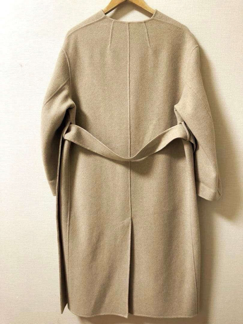 セオリーリュクス カシミヤ混ダブルフェスコート #38 theory luxe