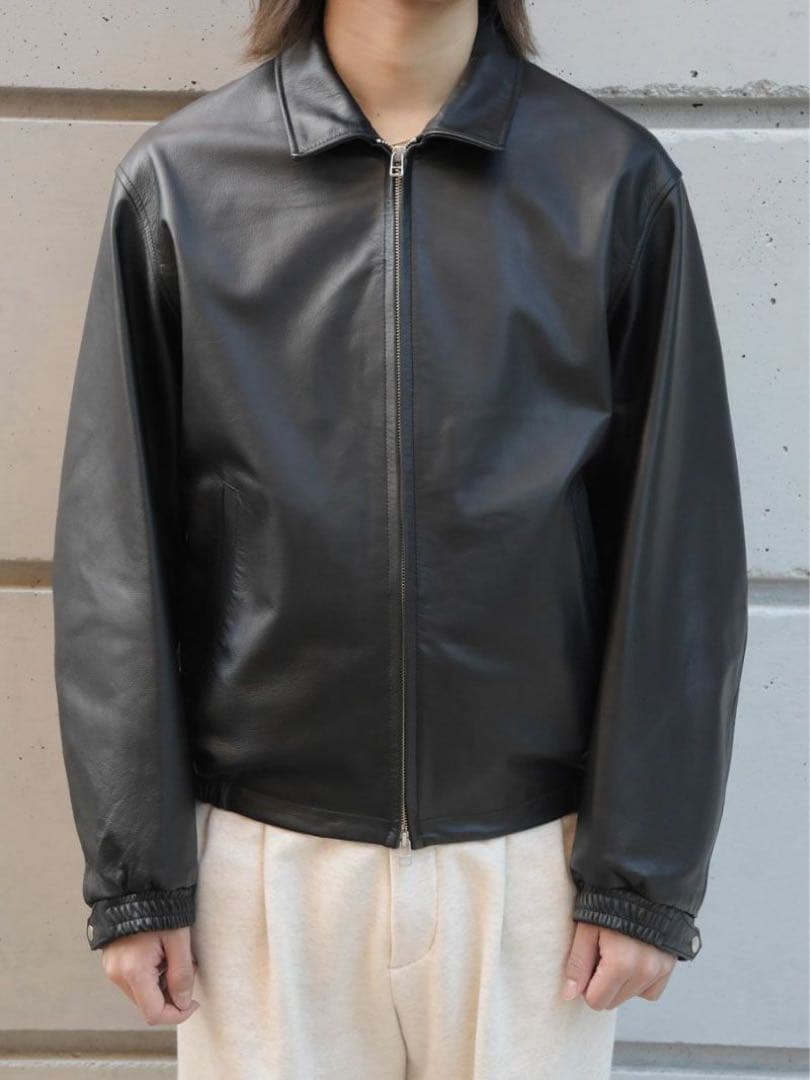 ジャケット・アウター LEATHER BLOUSON universalproducts 26ss UNIVERSAL PRODUCTS - 【26SS】レザードリズラーブルゾン - LEATHER