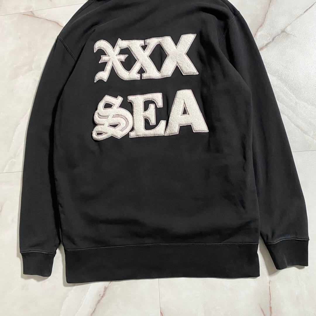 A18400 美品 ウィンダンシー×ゴッドセレクションXXX コラボフーディ L