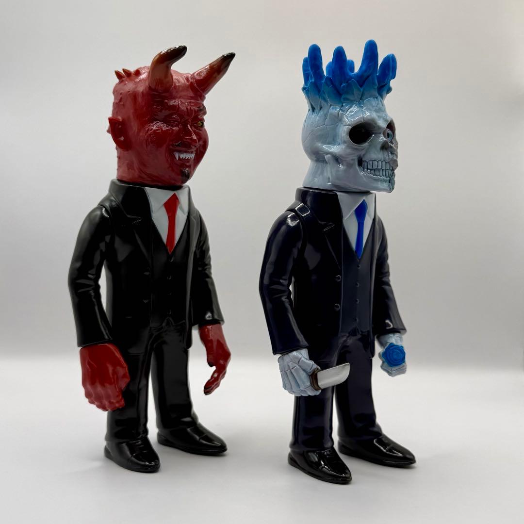 【世界限定9体】キムラトイ ソフビ 2体セット HEAD SWAP×SUIT