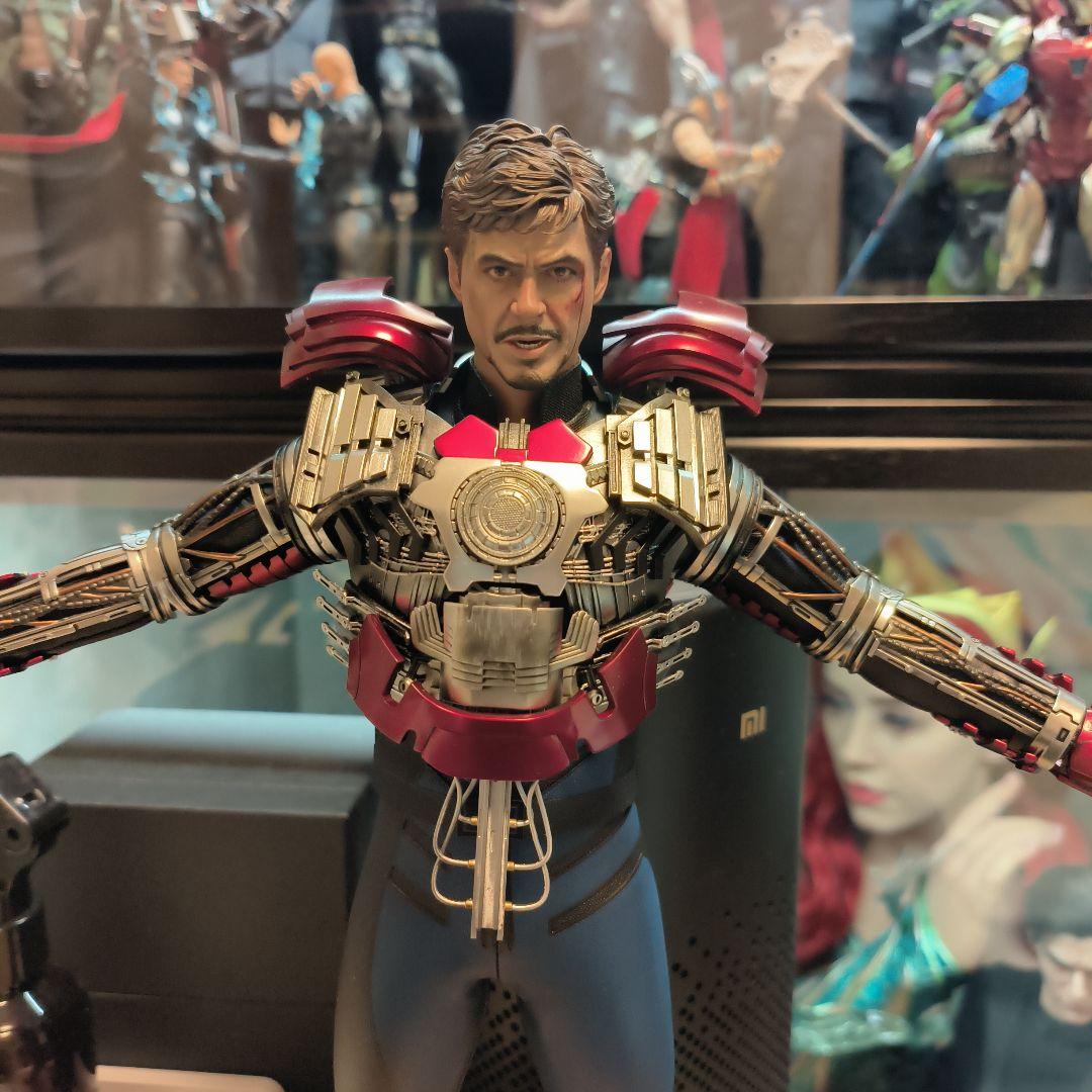 アイアンマン トニーカスタマイズ ホットトイズスーツアップ マーク5用