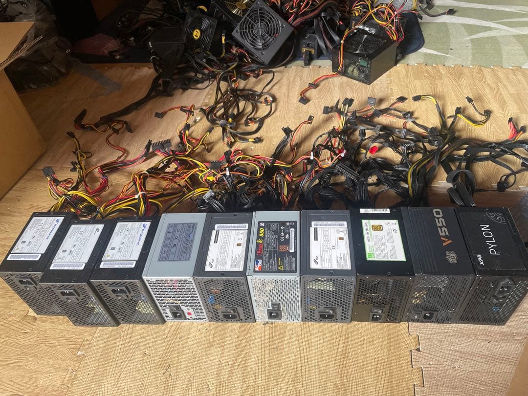 6/2-C 4 電源ユニット500-550Wx 10個セット