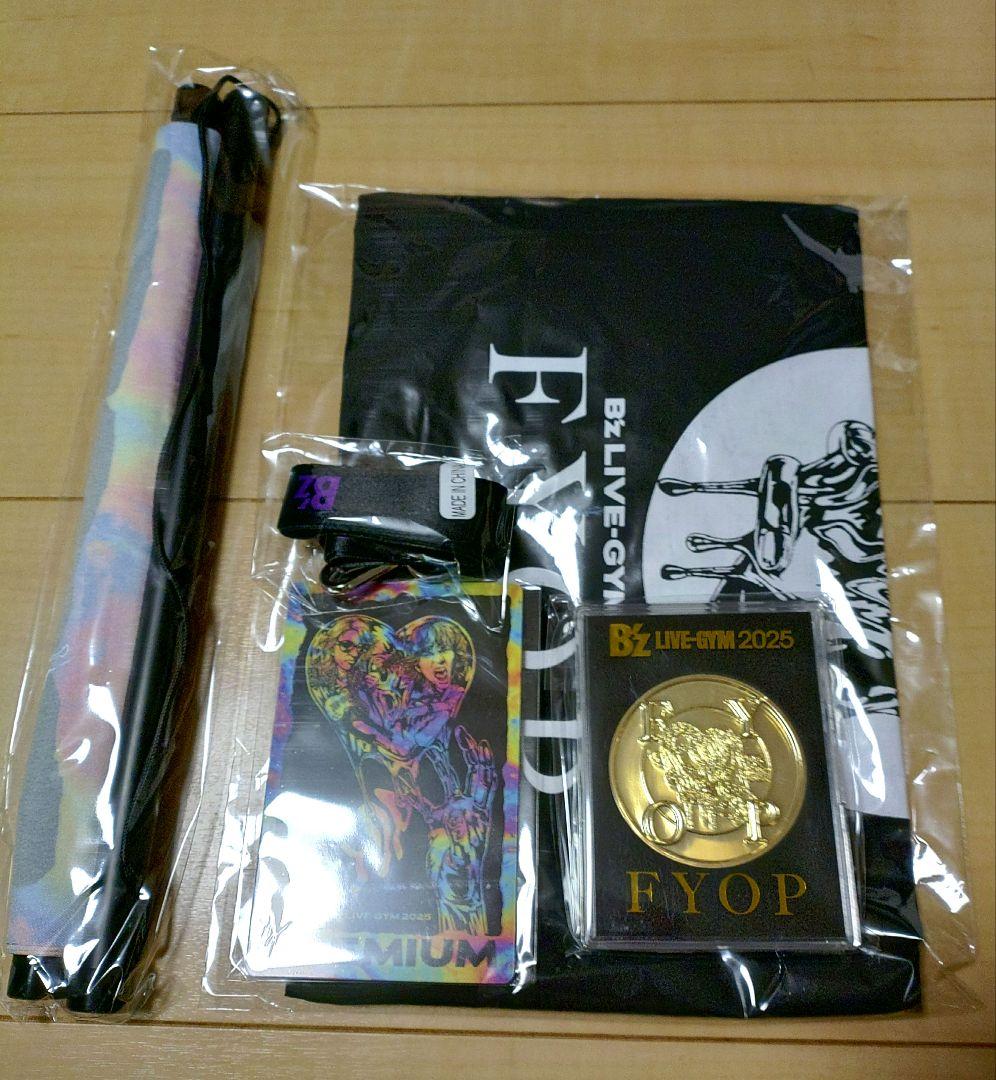 B'ZFYOP東京公演premium席専用グッズ銀テ付き