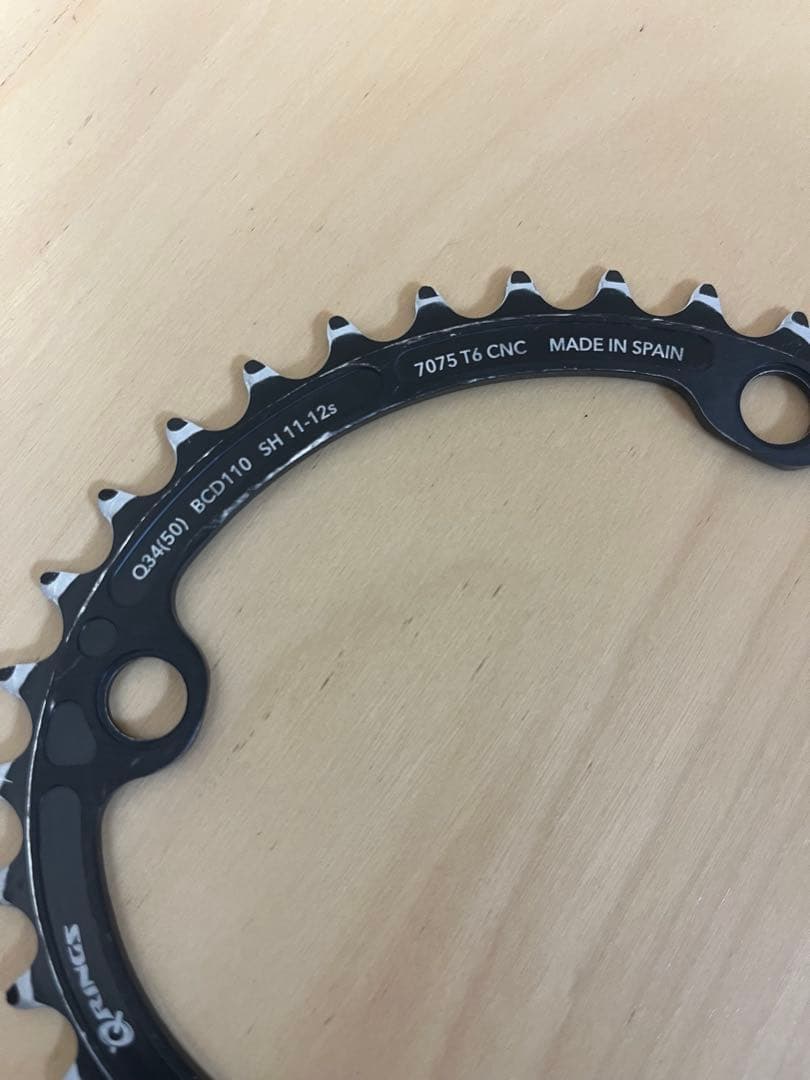 ROTOR Q-Rings 50-34 楕円チェーンリング - メルカリ