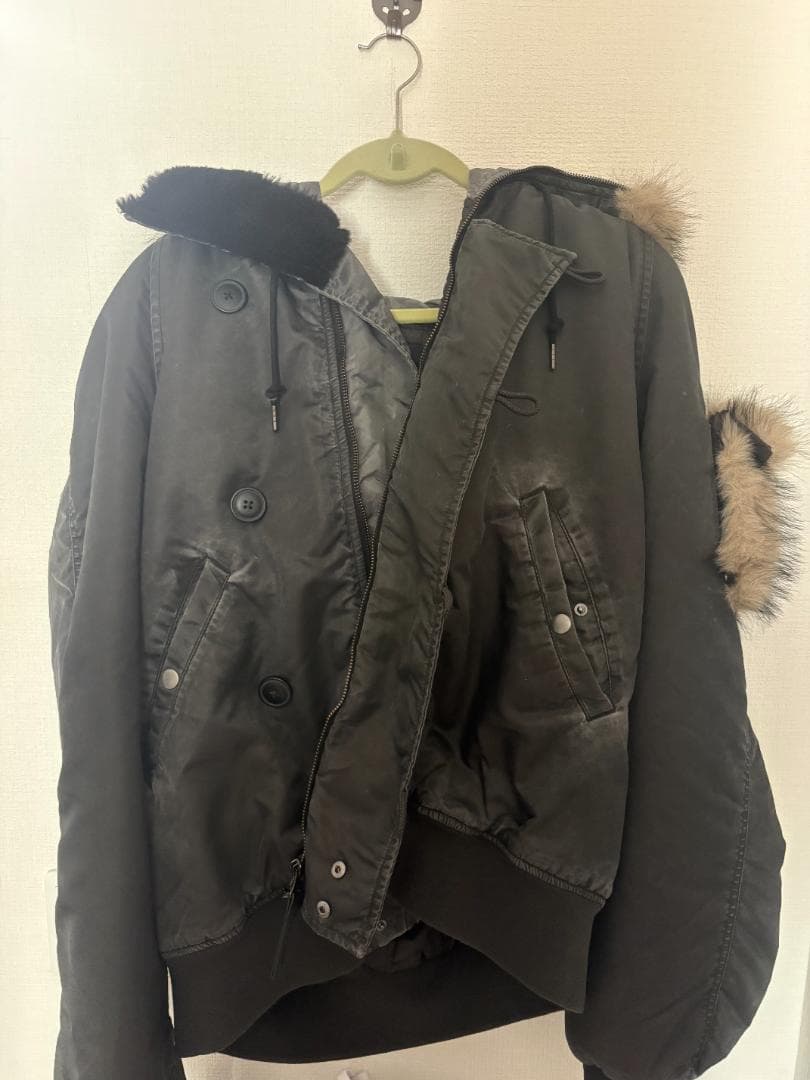 最安値！GRANCY ファーポケット n2b ジャケット 黒 S - メルカリ