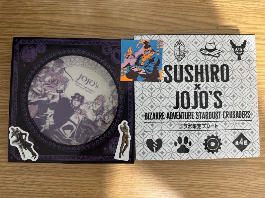 スシローコラボ ジョジョの奇妙な冒険 プレート 集合 - メルカリ