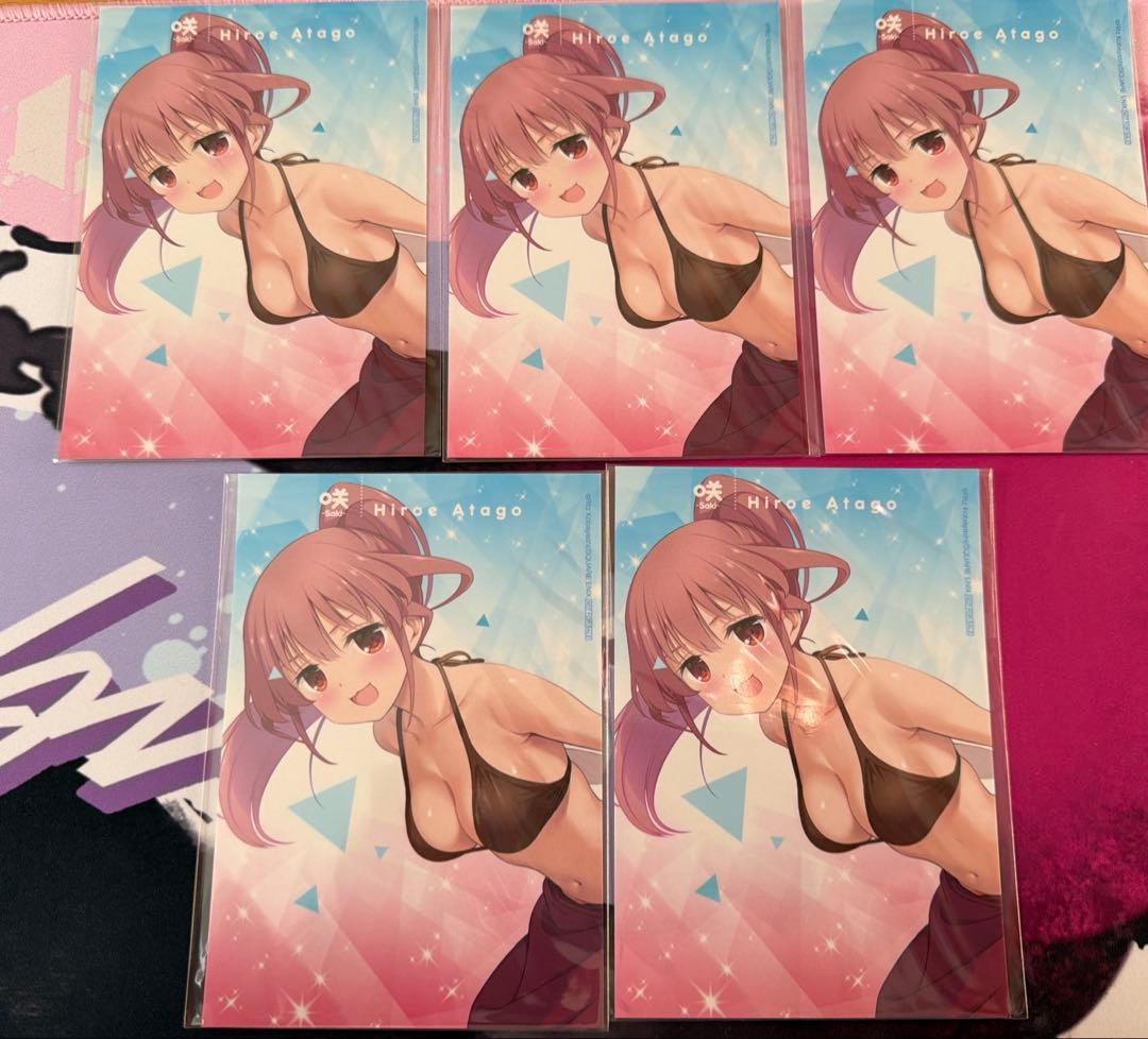 咲-Saki- オンラインくじ 愛宕洋榎 アクリルスタンド 缶バッジ 特典