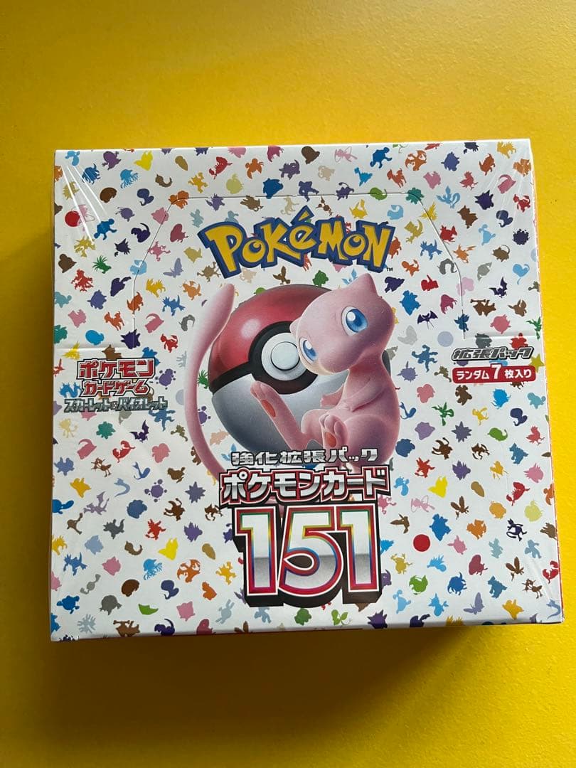 さ*ら様 ポケモンカードゲーム　151 シュリンク付き　1BOX ポケモンカードゲーム ポケモンカード151 BOX シュリンク付き 新品 未