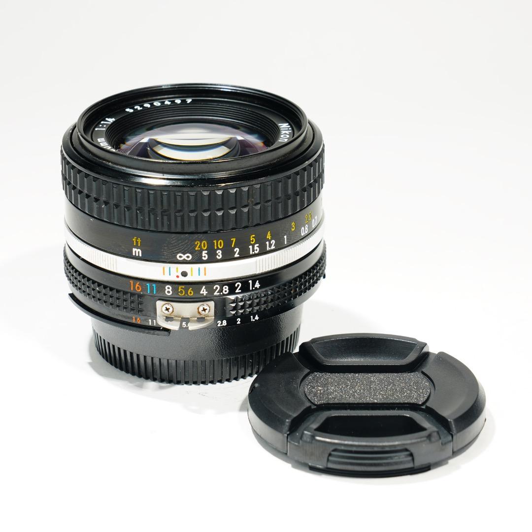 【極美品】ニコン Ai-s Nikkor 50mm F1.4 大口径 497 Amazon.com : Nikon Nikkor 50mm f/1.4 AI-S : Camera Lens : Electronics