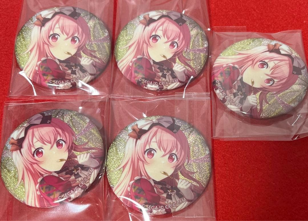 プロジェクトセカイ プロセカ 桃井愛莉 グリッター缶バッジ 16A - メルカリ