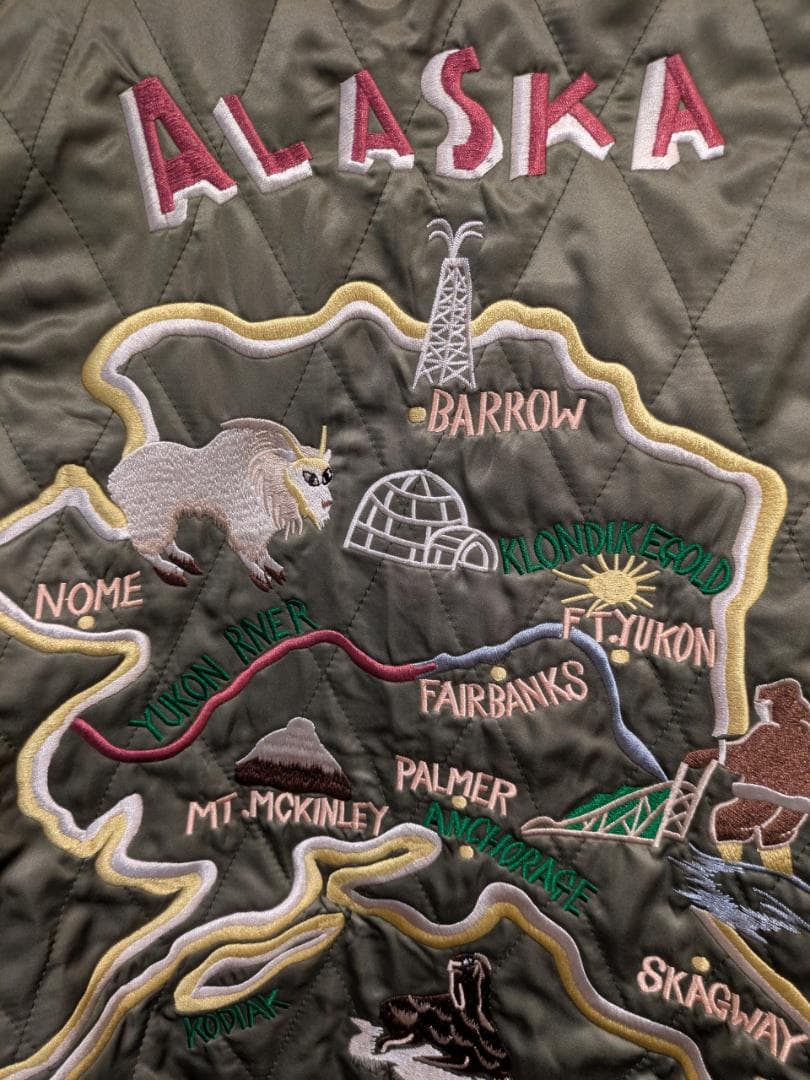 50´sライク別珍 スーベニアジャケット○サイズXL○（商品番号5726）