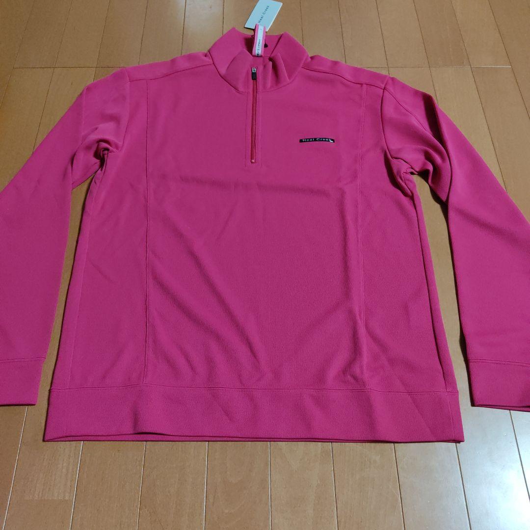 ヒールクリーク ハーフジップ トップ ピンク Heal Creek（ヒールクリーク）/レディース｜GRIP ONLINE STORE