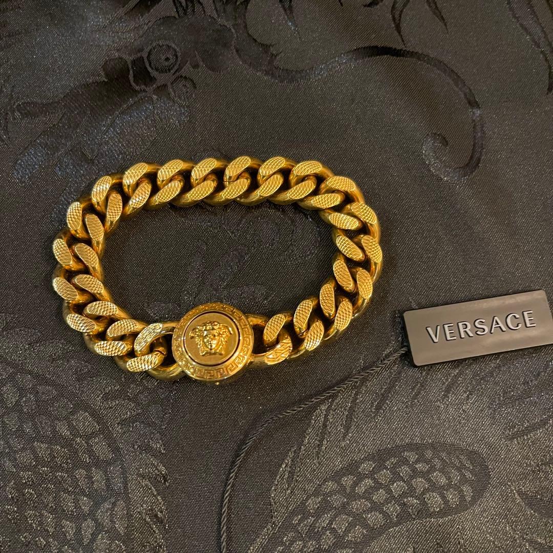 VERSACE ヴェルサーチ メデューサ 喜平 チェーン ブレスレット