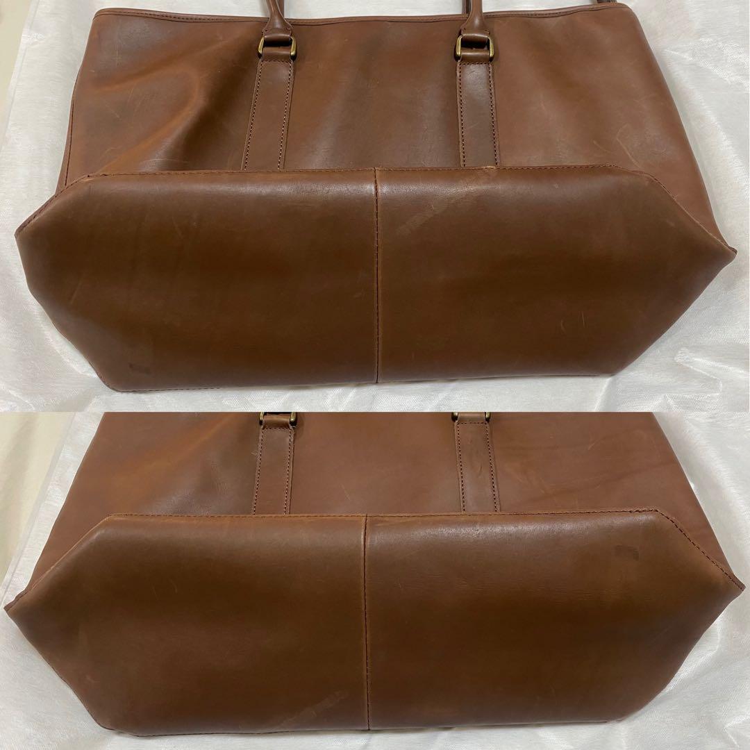 L.L.Bean llbean LLビーン　レザートートバッグ　ショルダーバッグ
