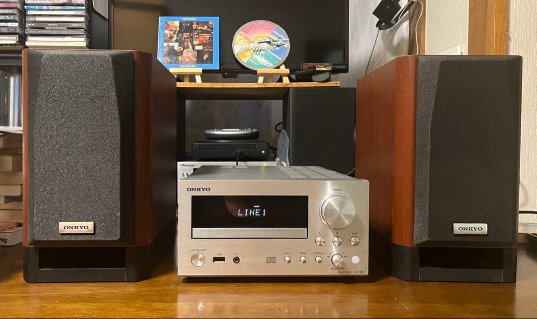 ONKYO CDレシーバーCR-555 スピーカー D-55EX リモコン付き 2026年最新】ONKYO CR-555の人気アイテム - メルカリ